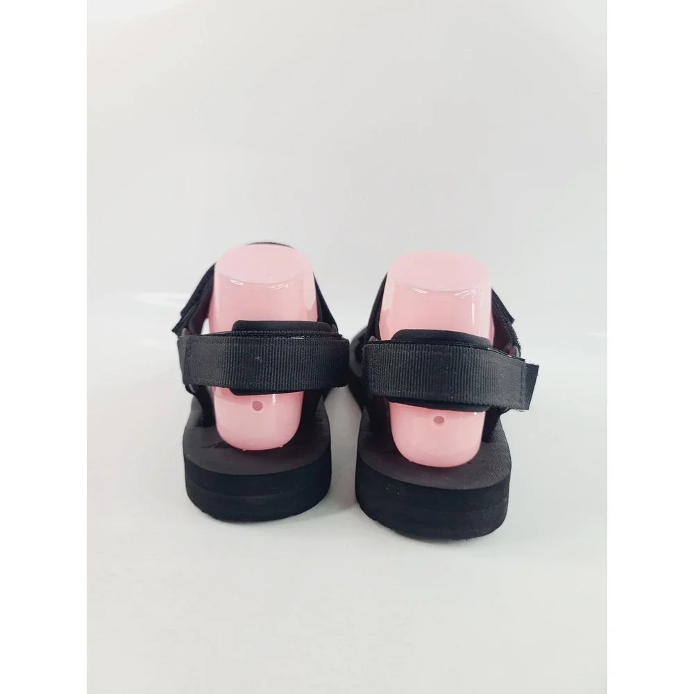 Merence Lightweight, Adjustable Strappy, Shoes Sandals Women,‎ Size 8 Black